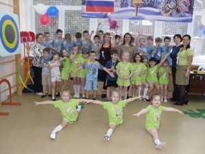 Олимпийцы из детского сада