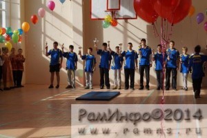 Открытие обновленного спортивного зала  Власовской школы №13