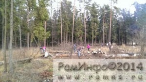 Субботник в п.Кратово