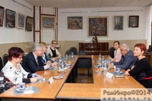 В ГГХПИ прошла встреча с Кубинским послом