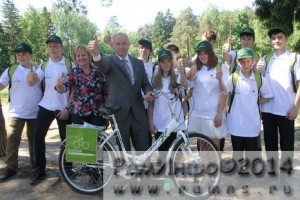 Старшеклассники из школы №26 активно участвуют в жизни п.Ильинский