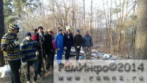 Субботник в школе №28