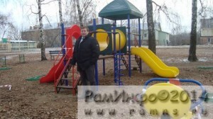 Установка детской площадк с.Быково ул.Колхозная