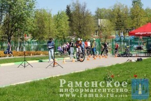 Соревнования велосипедистов 9 мая в п.Тельмана