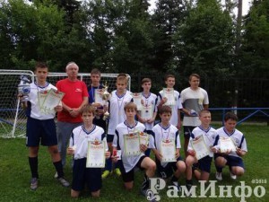 Команда Надежда, и тренер В.В. Клоков