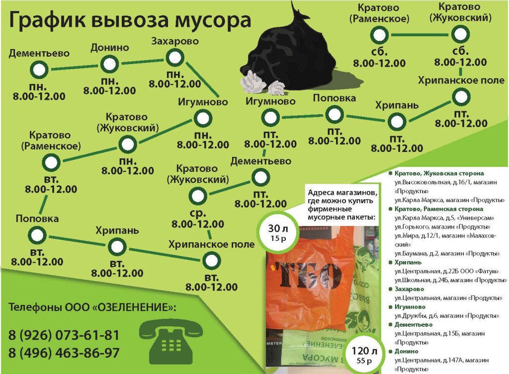 мусор кратово
