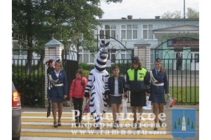 16 сентября в Раменском прошли мероприятия «Ребенок-пассажир-пешеход»