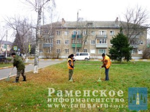 Уборка территорий в с.п.Новохаритоновское