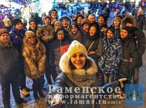 Новогодние гулянья прошли в с.п.Ульянинское