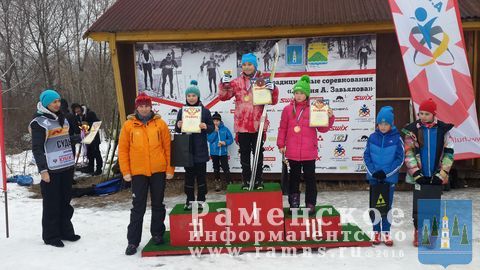 Ольга Завьялова наградила победителей
