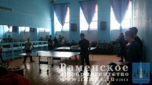 Турнир по настольному теннису прошел 21 февраля в с.п.Никоновское