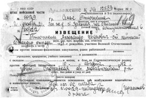 29 ИЮНЯ – ДЕНЬ ПАРТИЗАН И ПОДПОЛЬЩИКОВ