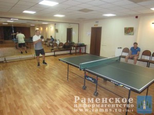 Настольный теннис в Кратово пользуется популярностью