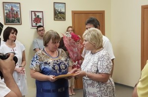 Лидия Антонова с рабочим визитом посетила село Константиново