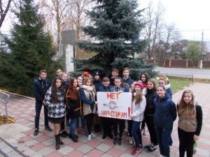 Акцию «Нет наркотикам» провели в с.п.Гжельское в четверг