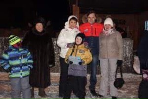 4 января на катке в с.Речицы состоялся новогодний праздник на льду