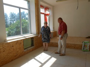 Ремонт школы в поселке РАОС на контроле у главы поселения