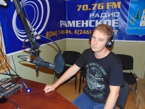 Гость студии — лидер музыкального проекта «63-й километр» Дмитрий Пименов