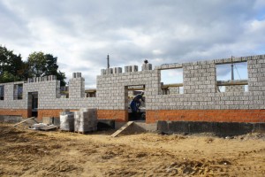 Строительство новых домов в с.п.Никоновское идет по плану