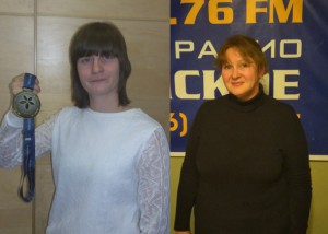 О работе спортивного подразделения «Оптимист» рассказали Анастасия Мазур и Надежда Субботина