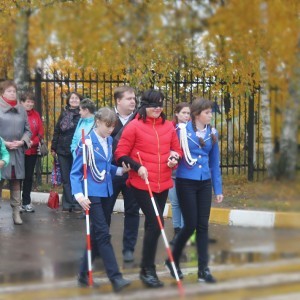 Подмосковные автоинспекторы проверили, все ли водители готовы к появлению на проезжей части человека с белой тростью