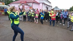 Всемирный день без автомобиля встретили в Новосельской общеобразовательной школе флэшмобом безопасности!