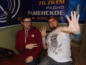 Гости студии — участники группы «Мнимые числа»