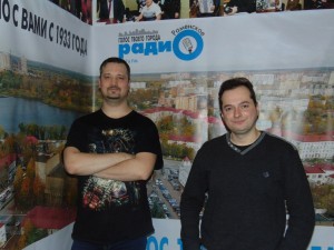 Гости студии Андрей и Владислав — участники московской панк-группы «Два раза по сто»