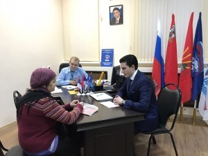 Депутат Мособлдумы проведёт приём жителей Вереи Раменского района