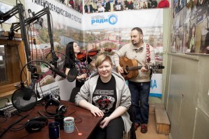В студии организаторы фестиваля «Движок»