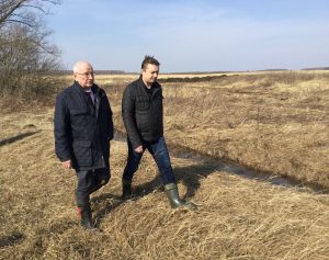 Глава Раменского района Андрей Кулаков и губернатор Оренбургской области Юрий Берг посетили место крушения АН-148