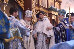 Патриарх Московский и всея Руси Кирилл провёл богослужение в храме Казанской иконы Божией Матери в селе Марково Раменского района