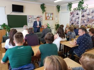 Депутат Мособлдумы Владимир Жук посетил с рабочим визитом Островцы