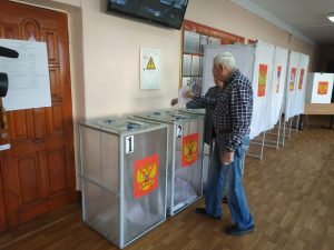 Выборы губернатора Московской области на участке 2573 п Удельная проходят в штатном режиме