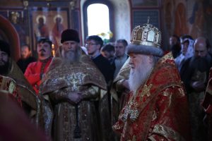 Храм Архангела Михаила в селе Михайловская Слобода Раменского района посетил митрополит Крутицкий и Коломенский Ювеналий