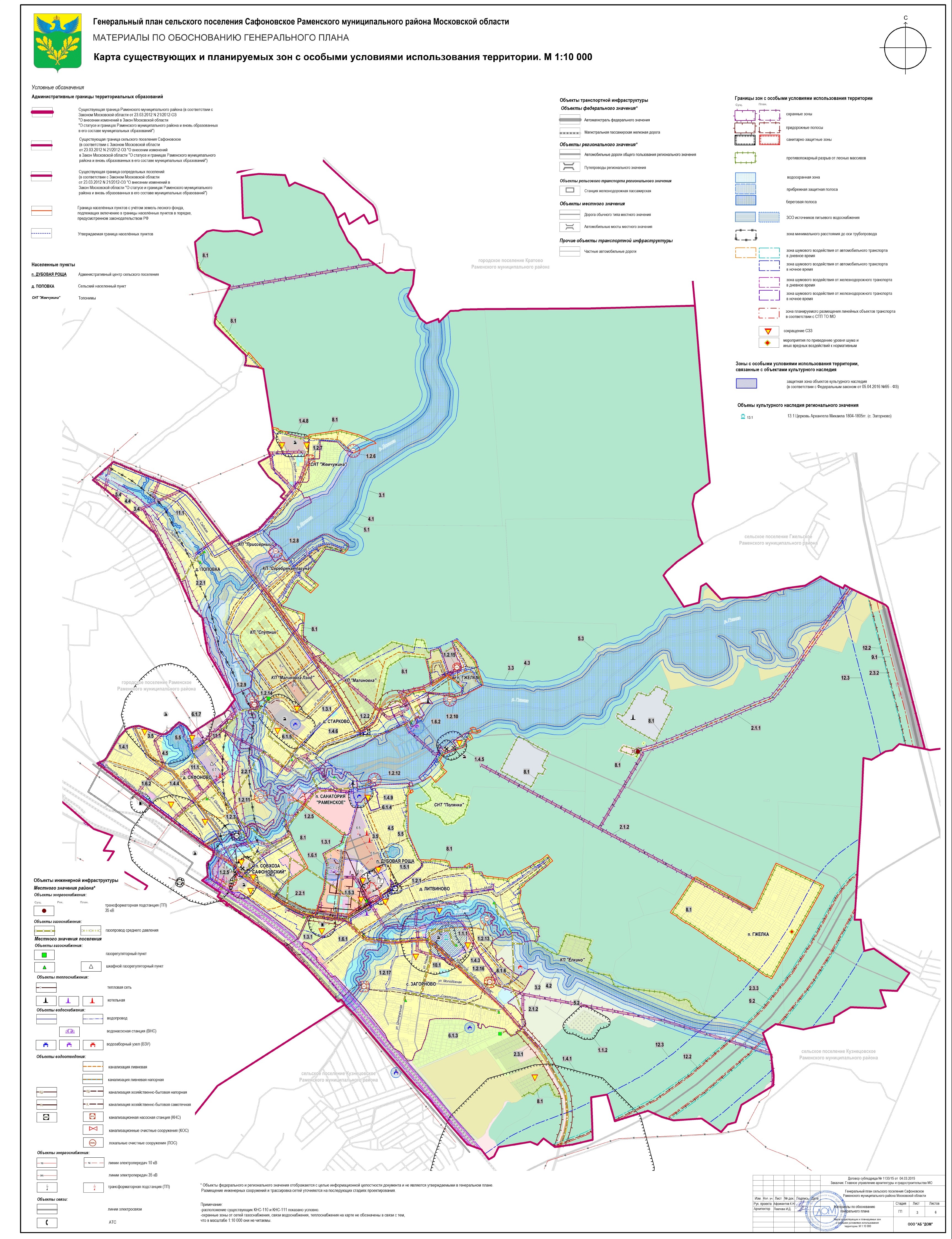 Проект генерального плана раменского городского округа