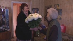 Ольга Егорова поздравила жительницу г.Раменское с 90-летием