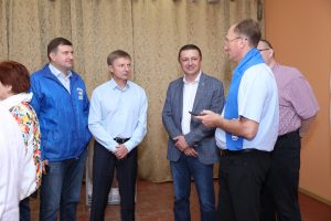 Владимир Жук и Игорь Коханый отметили достойную явку