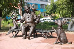 В Раменском появился новый памятник книжному герою