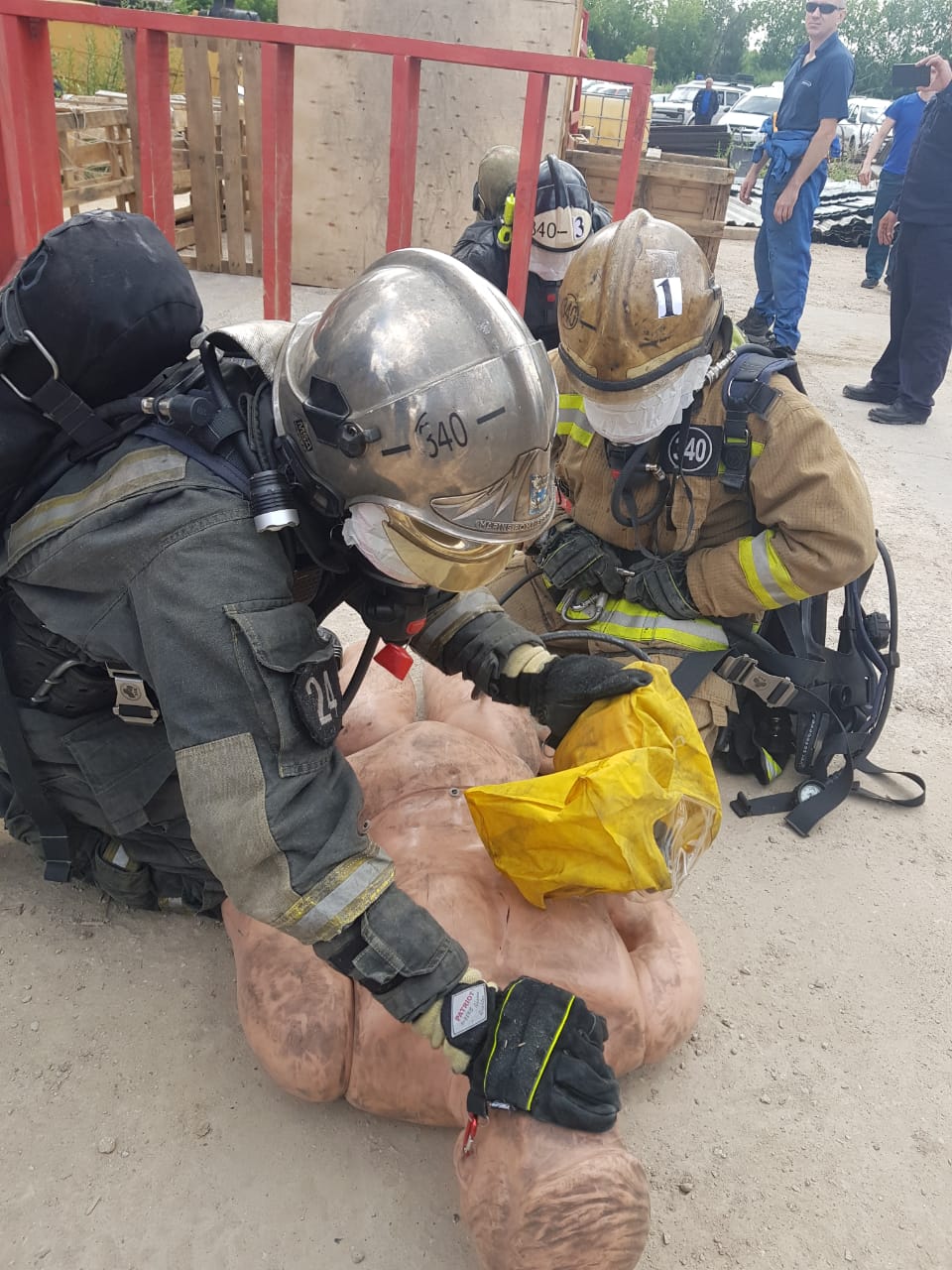 В Люберцах выбрали лучшее звено газодымозащитной службы среди подразделений  «Мособлпожспас» - РамМедиа - Раменский городской округ - Раменское