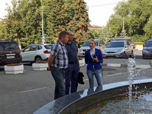 Радимобиль. Точка на карте. Тема «Фонтаны Раменского».