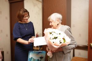 6 августа 95-летие отметила раменчанка Ольга Балаур