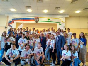 13 августа состоялось торжественное открытие молодежного сбора «Нет наркотикам» в санатории «Сосны»