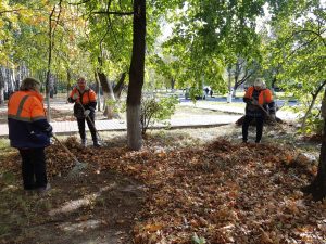 МБУ «Содержание и благоустройство» ведет работы по содержанию территории города в надлежащем состоянии
