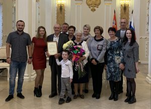 В Раменском управлении ЗАГС Главного управления ЗАГС Московской области чествовали бриллиантовых юбиляров