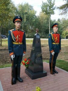 Новый мемориал погибшим воинам