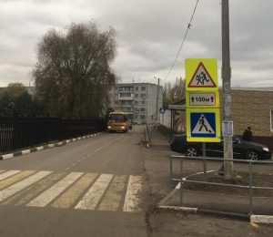 В Раменском г.о. проводят работы по обеспечению безопасности пешеходов вблизи образовательных учреждений