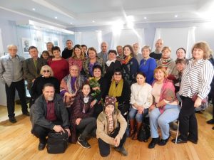 26 октября в музейно-выставочной комплексе «Дом Салтыкова» открылась выставка Валентины Чепрасовой «Люди, львы и птицы»