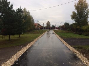 В с.п.Новохаритоновское продолжаются работы по ремонту дорог