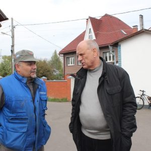 Работы в рамках программы «Светлый город» проводят в С.Верхнее Мячково